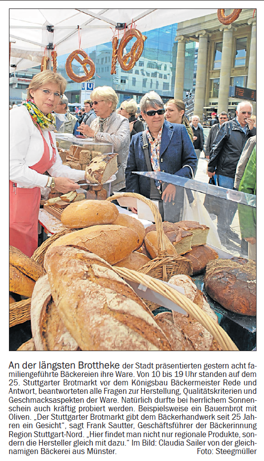 Stuttgarter Brotmarkt 2015