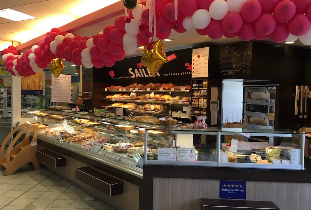 20 Jahre Bäckerei Sailer in der Löwentorstraße