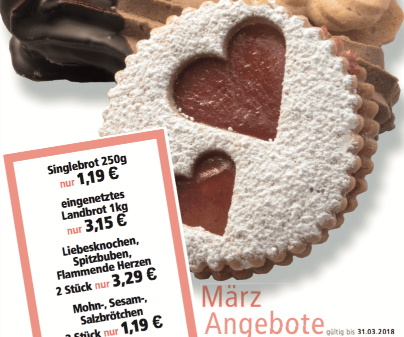 Unsere Angebote im März