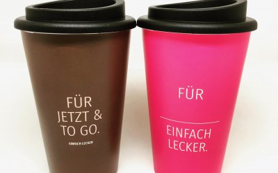 Tolle Mehrweg-Coffeebecher Aktion