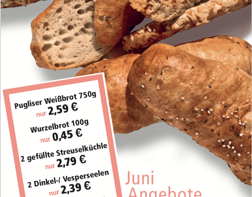 Unsere Angebote im Juni