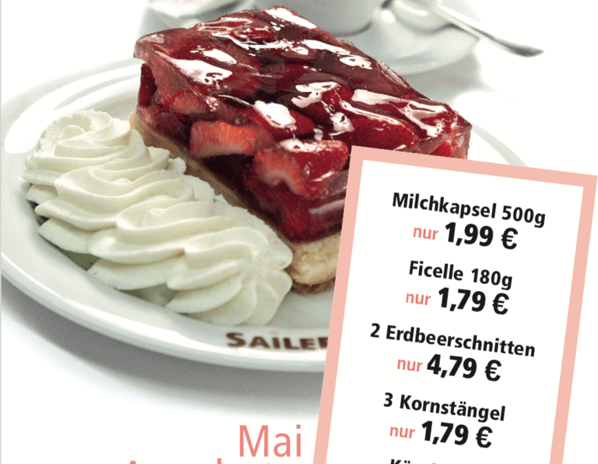 Unsere Angebote im Mai