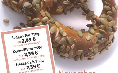 Unsere Angebote im November