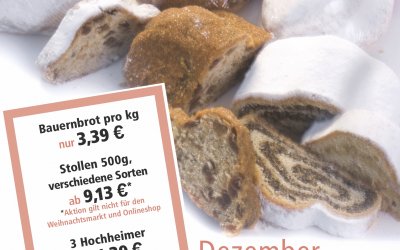 Unsere Angebote im Dezember