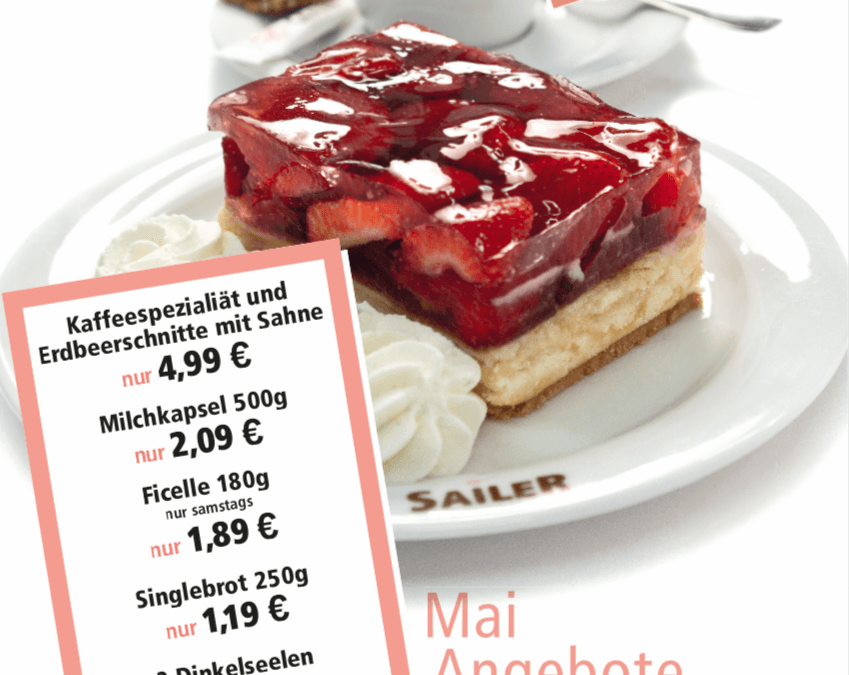 Unsere Angebote im Mai