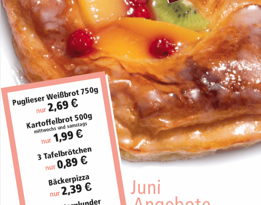 Unsere Angebote im Juni