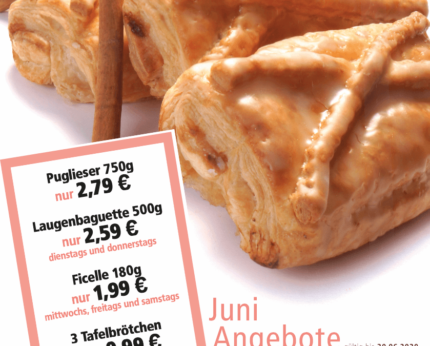 Unsere Angebote im Juni
