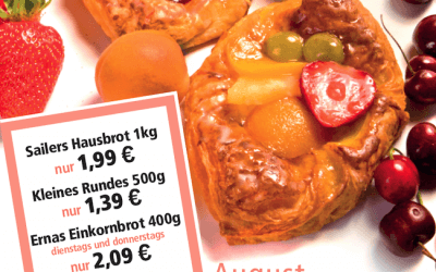 Unsere Angebote im August