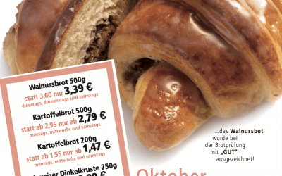 Unsere Angebote im Oktober