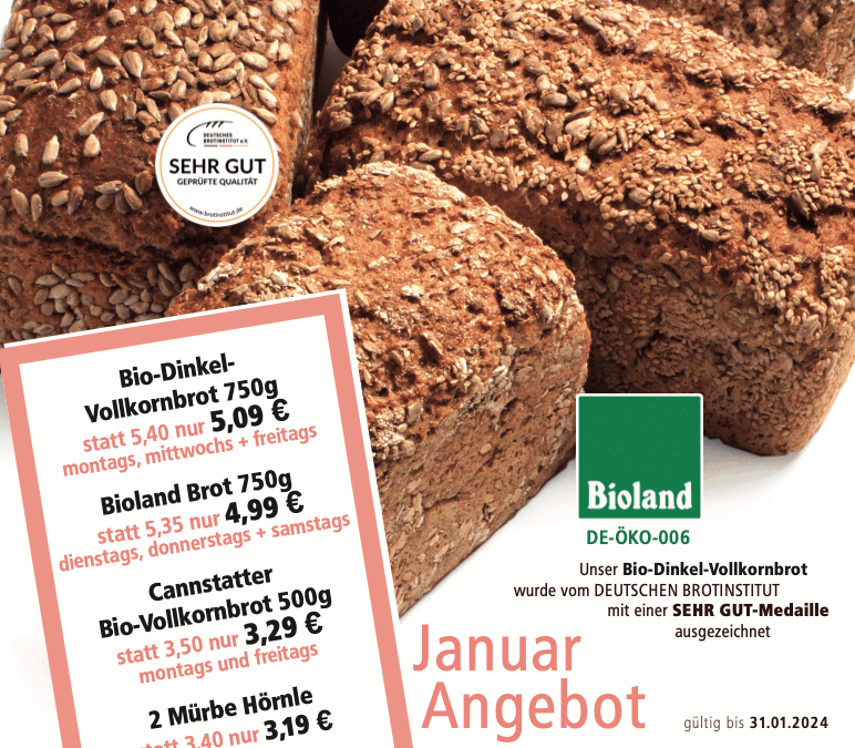 Unsere Angebote im Januar