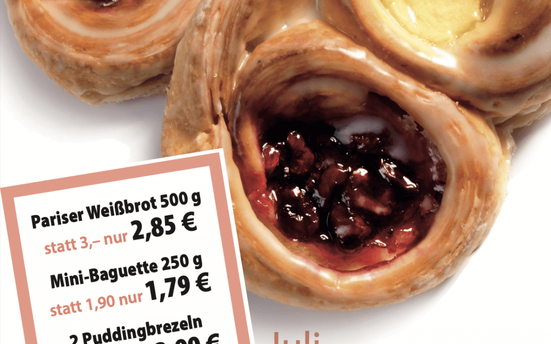 Unsere Angebote im Juli