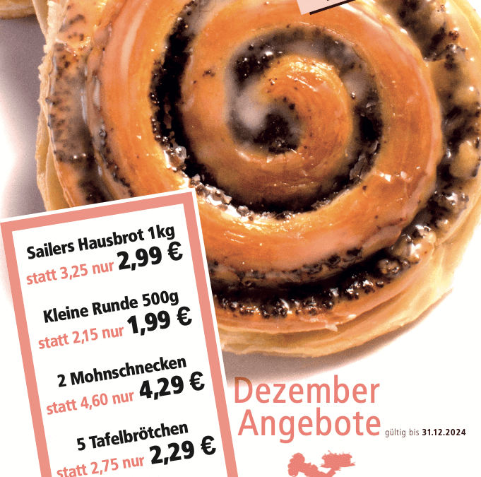 Unsere Angebote im Dezember