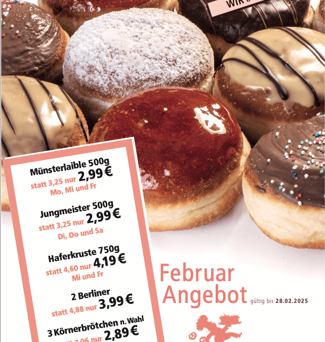Unsere Angebote im Februar